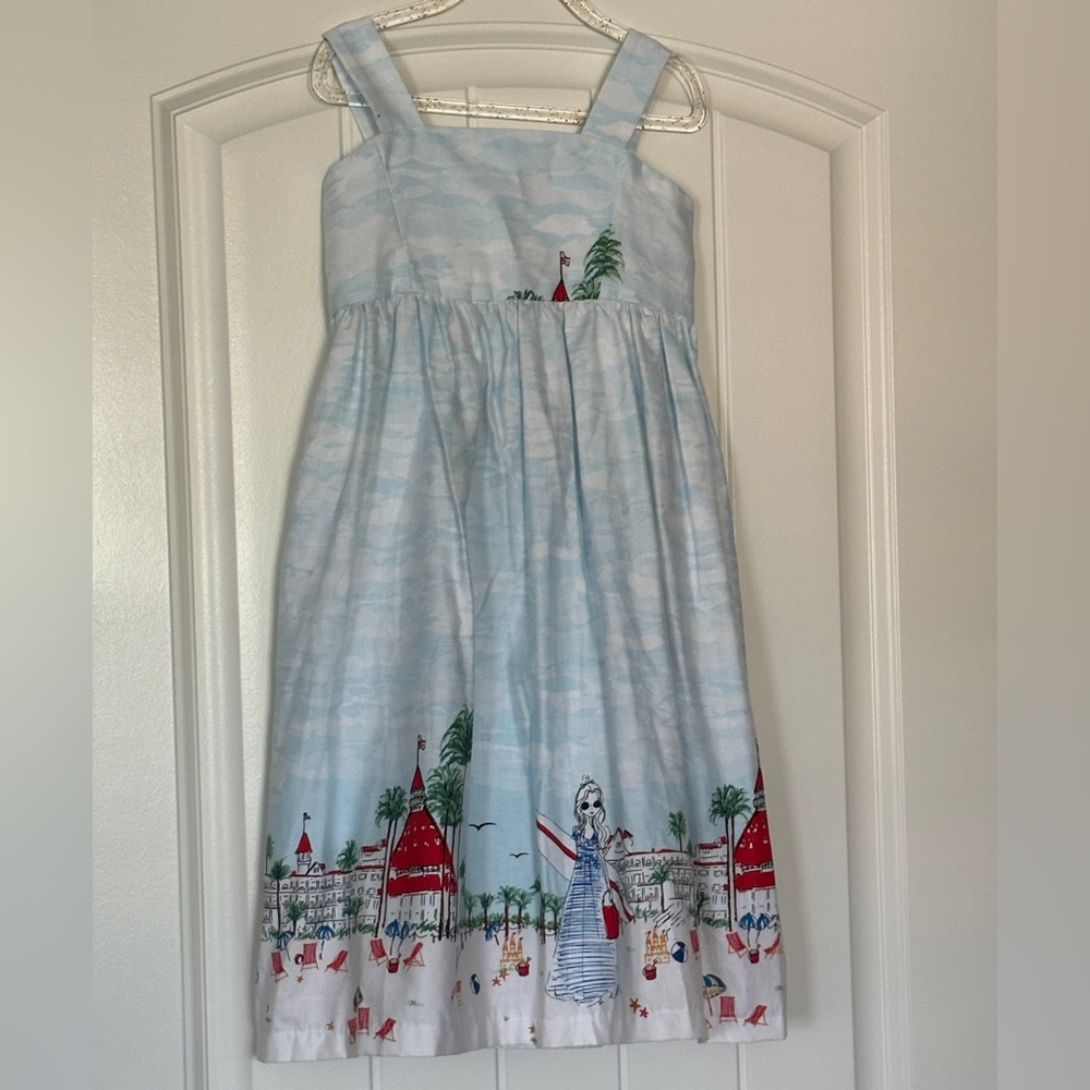 Girls Hotel Del Coronado dress